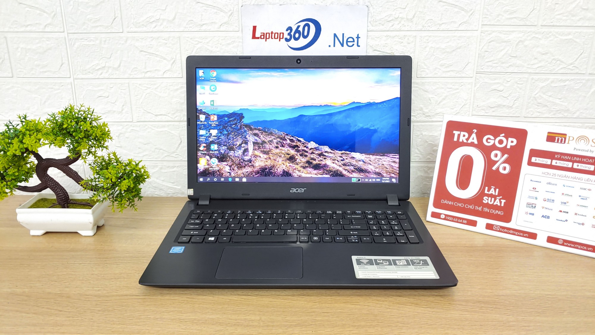 Laptop Acer A315-31