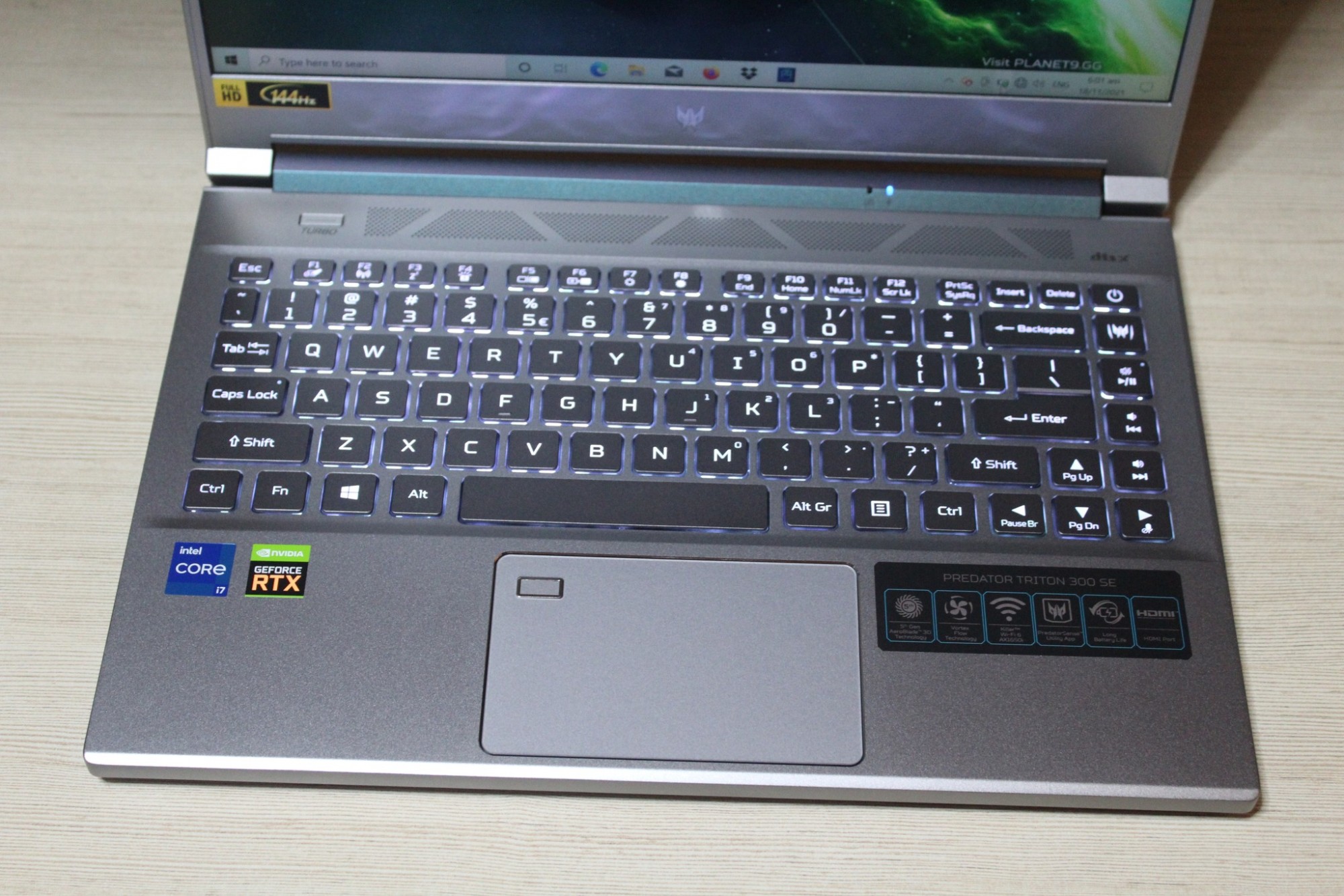 Acer Predator Triton 300 SE (4) Acer Predator Triton 300 SE 4