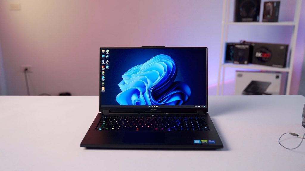Laptop gaming Gigabyte AORUS 17 XE4 (73VN514GH) 2022 8 Gigabyte AORUS 17 XE4 4