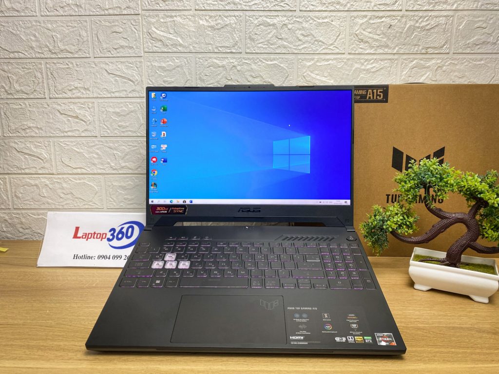 Laptop Gaming Asus TUF A15 2022 FA507R-HF025 - AMD Ryzen 7 6800H | RTX 3060 6G | 15.6 inch 300Hz 8 Asus TUF A15 2022 FA507R HF025 1