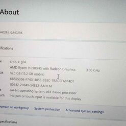 Asus Zephyrus G14-GA402RK(L8072W)|R9-6900HS|RX6700S|16GB|512GB|WQXGA 2K 120hz DCL-P3 100% mux switch 2 Asus Zephyrus G14 GA402RK 2
