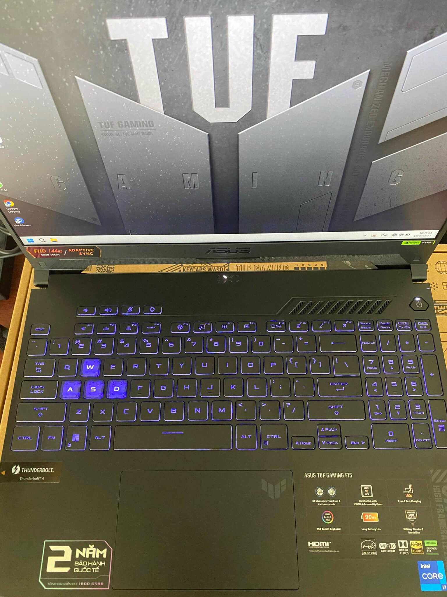 Laptop ASUS TUF Gaming F15 FX507ZV4-LP042W (Intel Core i7-12700H 