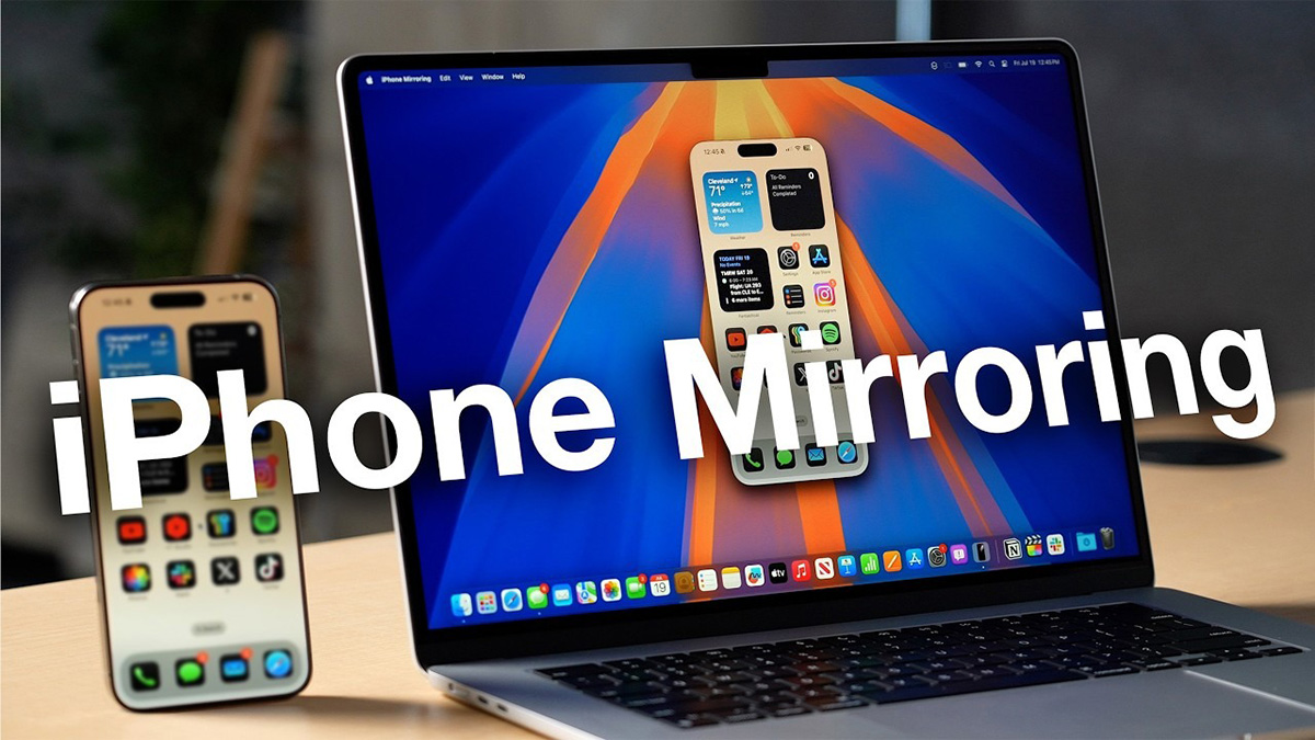 iPhone Mirroring giúp nâng tầm trải nghiệm sử dụng của người dùng
