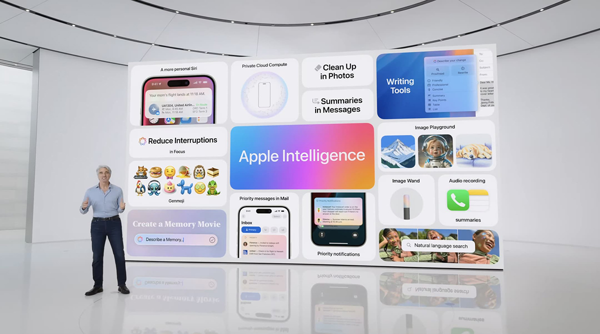 Apple Intelligence mang đến nhiều tính năng AI thú vị cho người dùng
