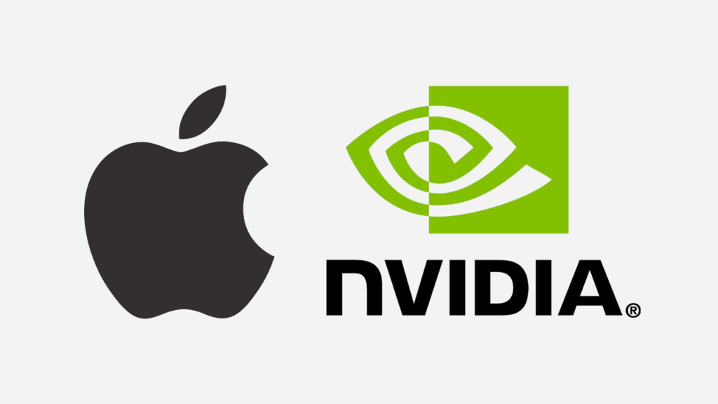 nvidia co the sap vuot apple de tro thanh cong ty gia tri thu hai the gioi